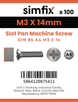 Simfix product label - 85A403014-T