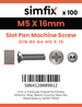 Simfix product label - 85A405016-T