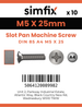 Simfix product label - 85A405025-D