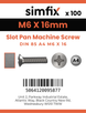 Simfix product label - 85A406016-T