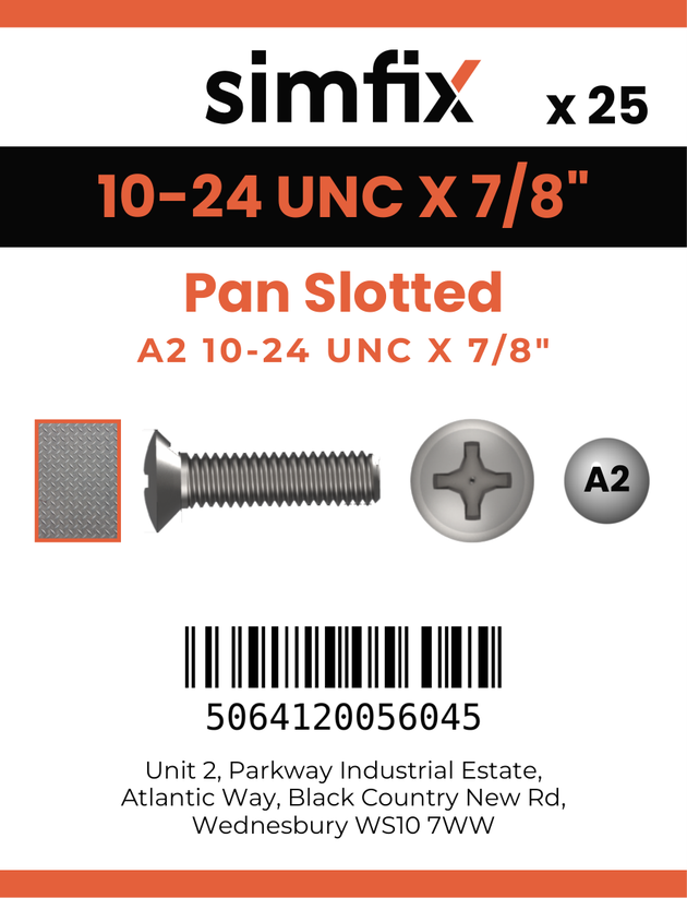 Simfix product label - 85UA21024022-D