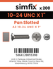 Simfix product label - 85UA21024025-T