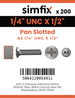 Simfix product label - 85UA214013-T