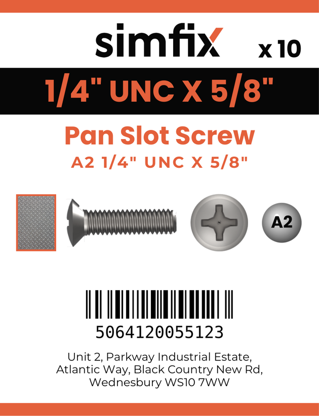 Simfix product label - 85UA214016-D
