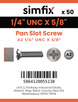 Simfix product label - 85UA214016-T