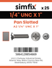 Simfix product label - 85UA214025-D