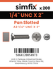 Simfix product label - 85UA214051-T