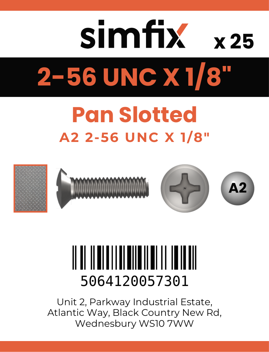 Simfix product label - 85UA2256003-D