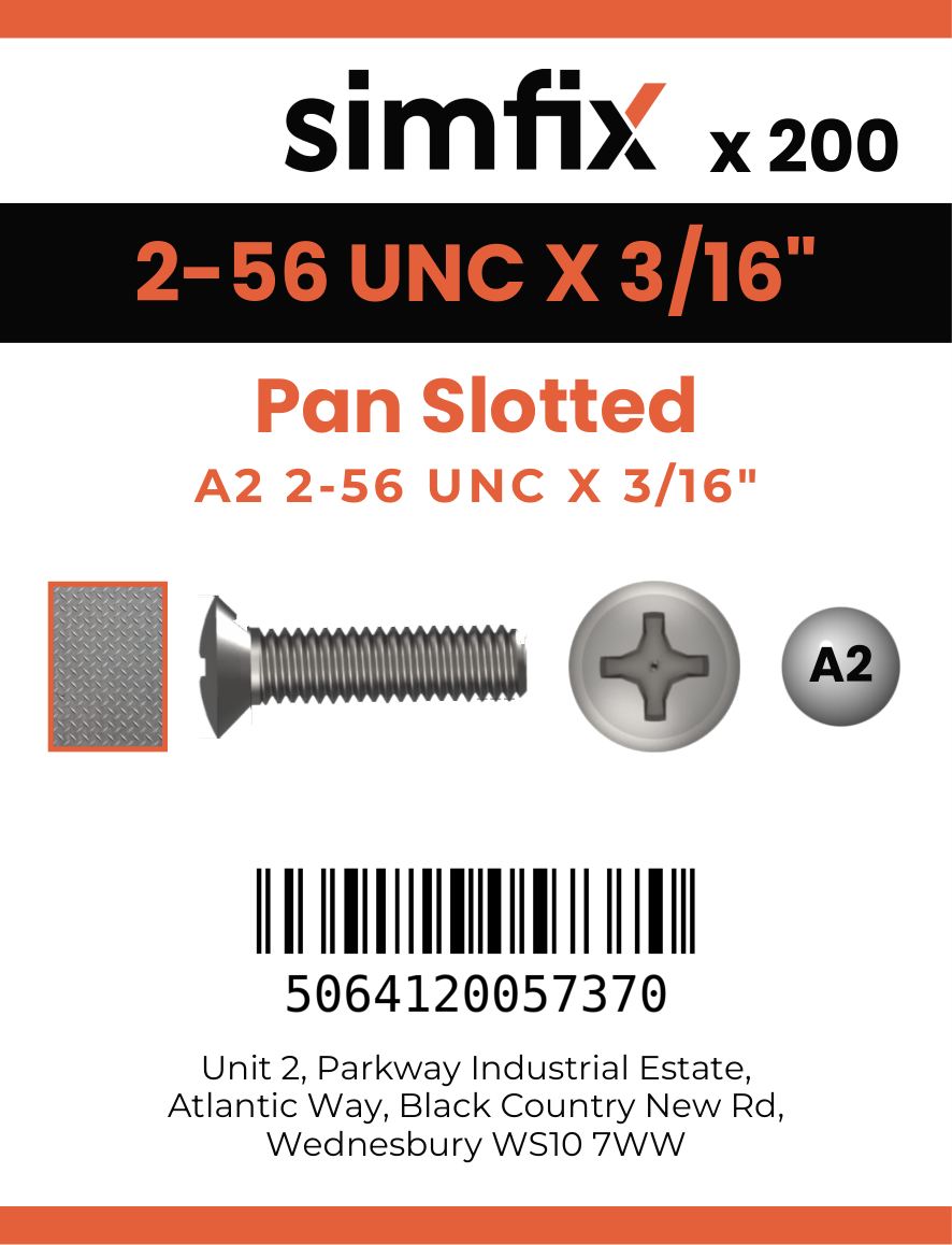 Simfix product label - 85UA2256005-T