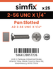 Simfix product label - 85UA2256006-D