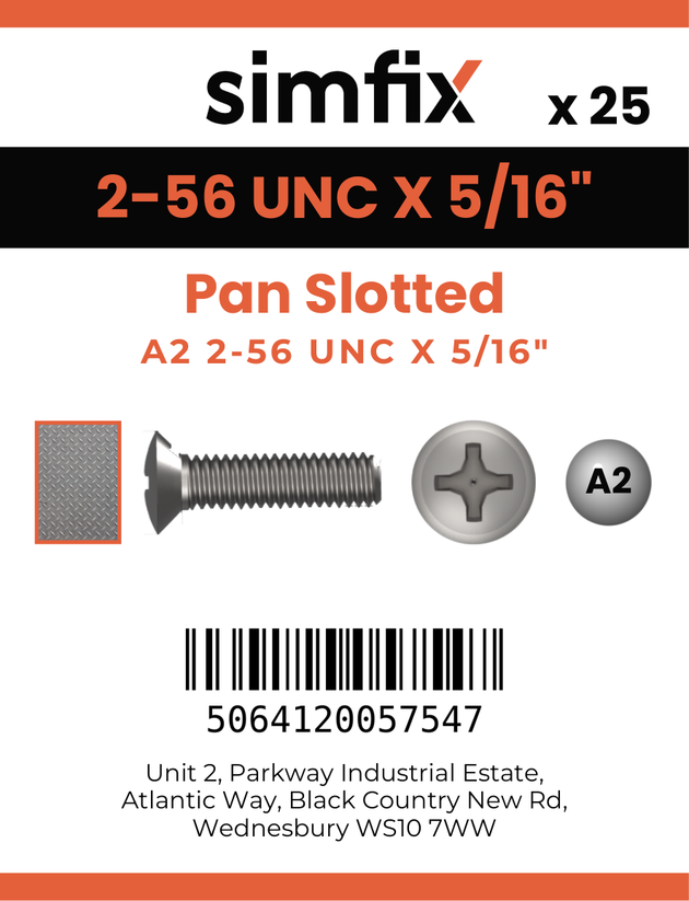 Simfix product label - 85UA2256008-D