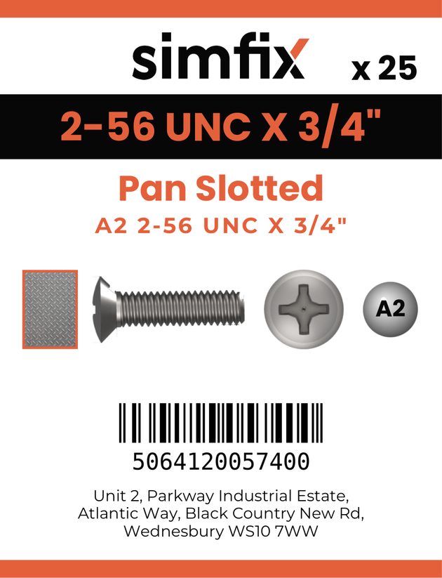 Simfix product label - 85UA2256019-D