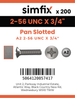 Simfix product label - 85UA2256019-T