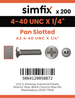 Simfix product label - 85UA2440006-T