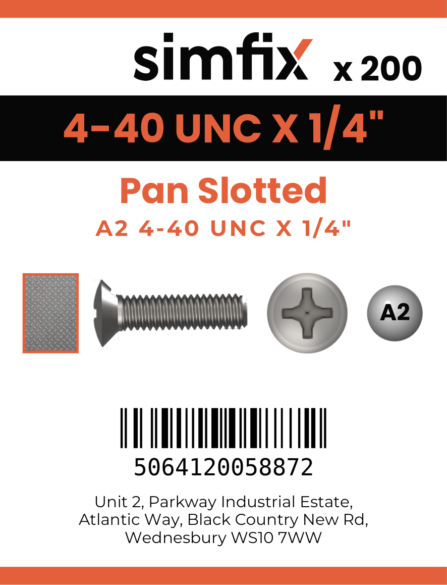 Simfix product label - 85UA2440006-T
