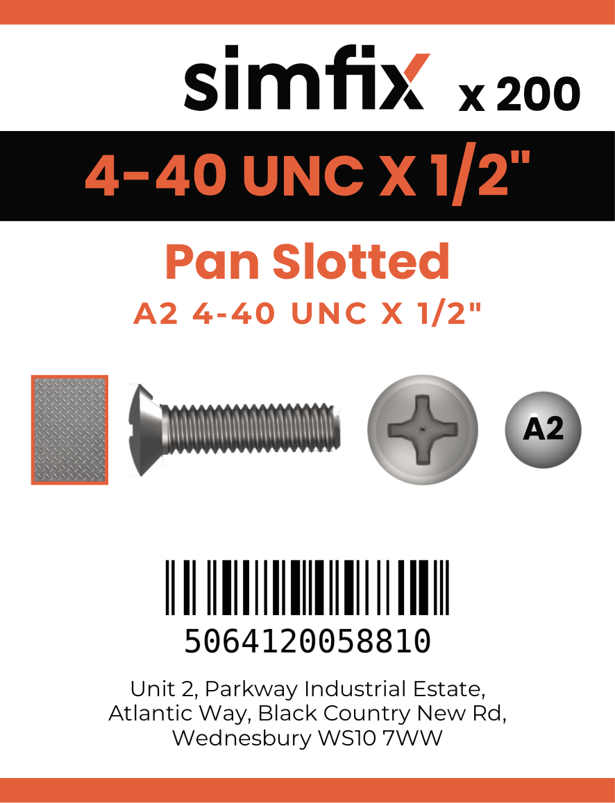 Simfix product label - 85UA2440013-T