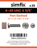 Simfix product label - 85UA2440016-D