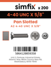 Simfix product label - 85UA2440016-T