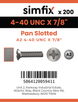 Simfix product label - 85UA2440022-T