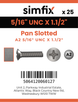 Simfix product label - 85UA2516038-D