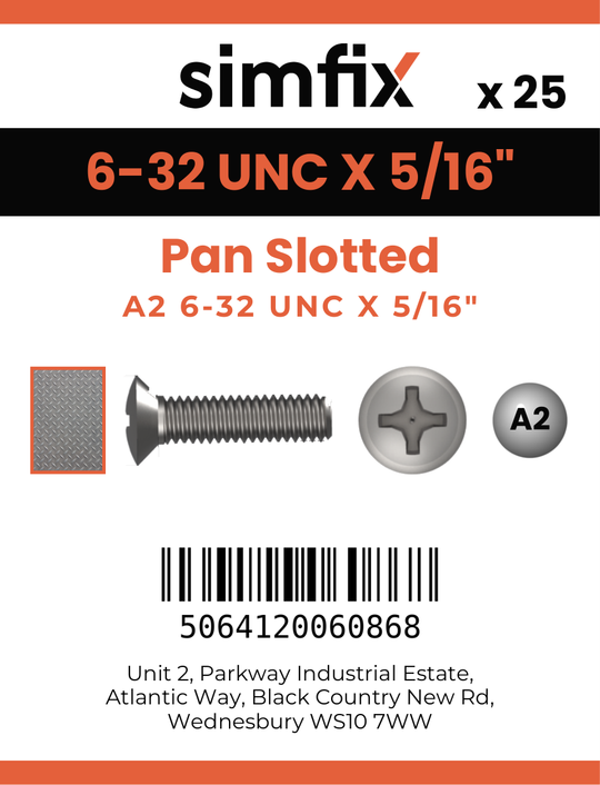 Simfix product label - 85UA2632008-D
