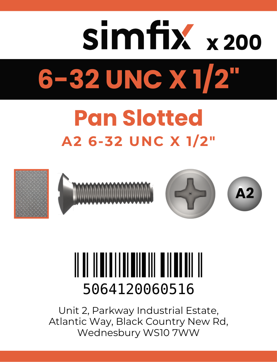 Simfix product label - 85UA2632013-T