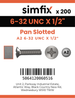Simfix product label - 85UA2632013-T