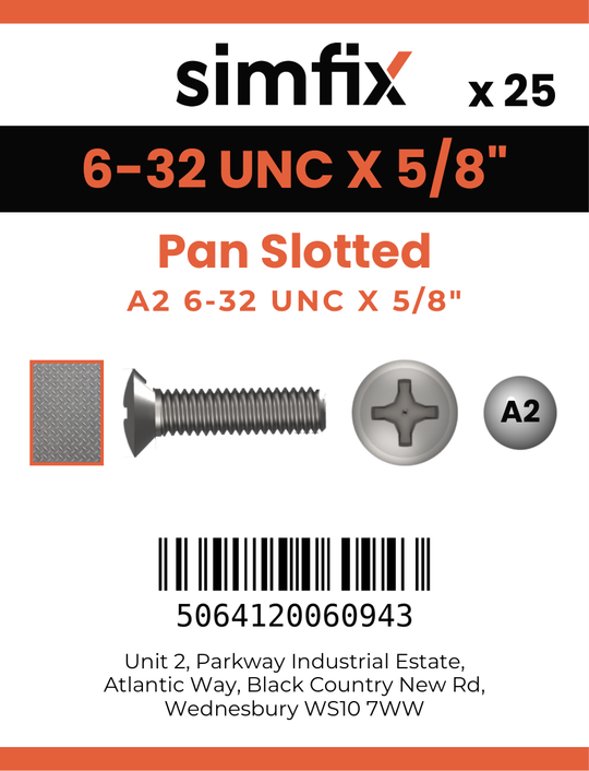 Simfix product label - 85UA2632016-D