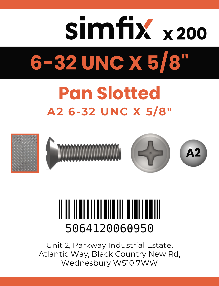 Simfix product label - 85UA2632016-T