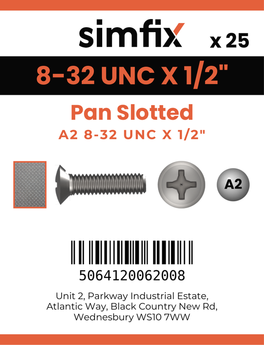 Simfix product label - 85UA2832013-D