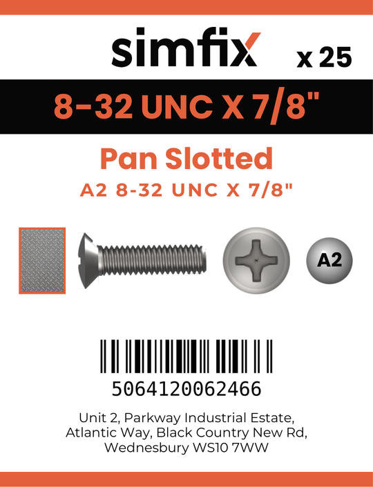 Simfix product label - 85UA2832022-D