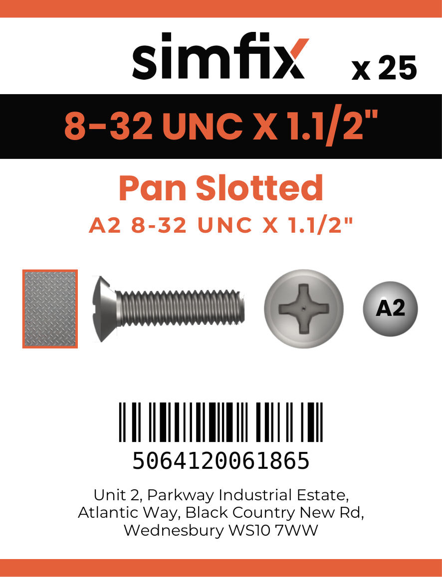 Simfix product label - 85UA2832038-D