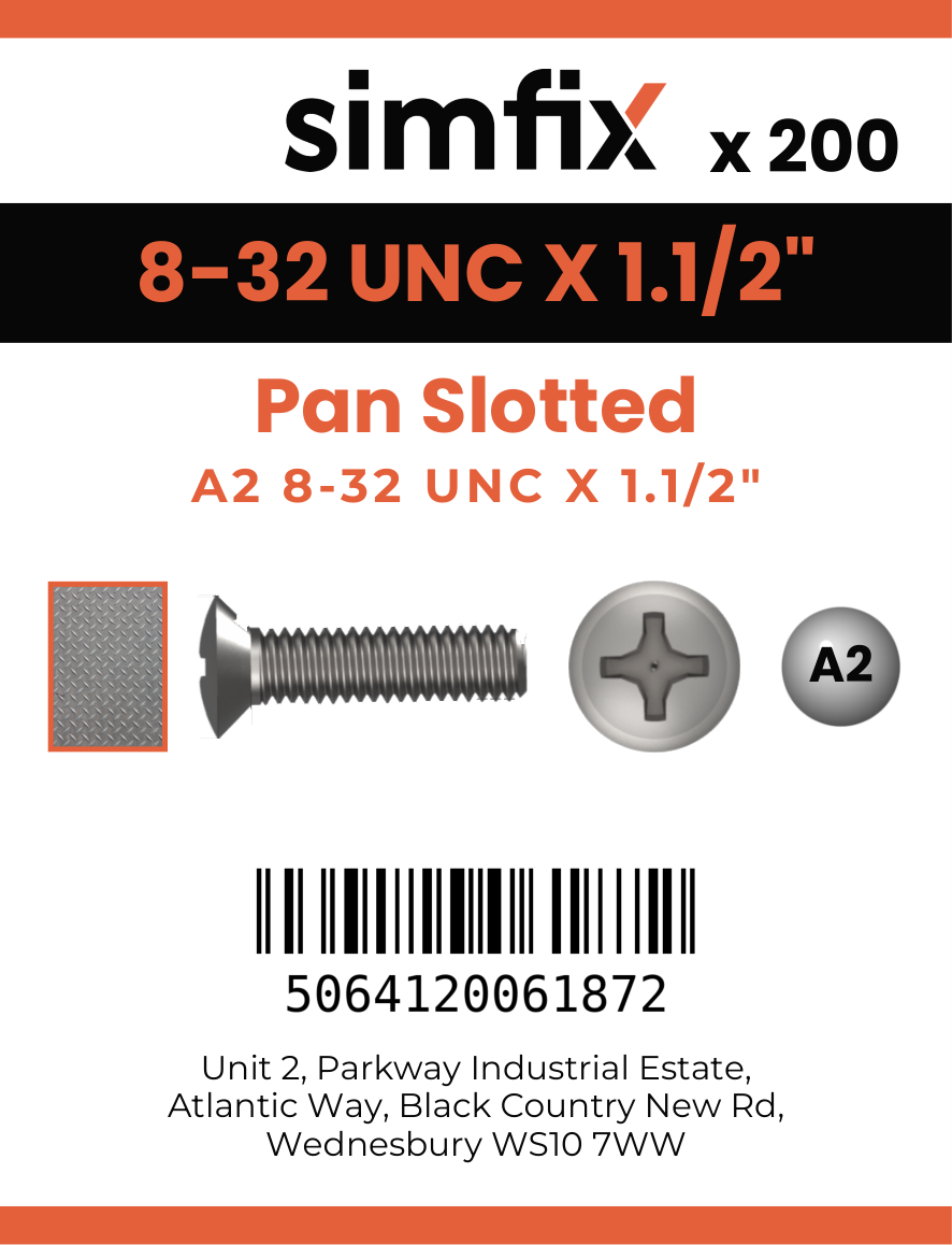 Simfix product label - 85UA2832038-T