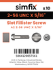 Simfix product label - 85UA2N02008F-D