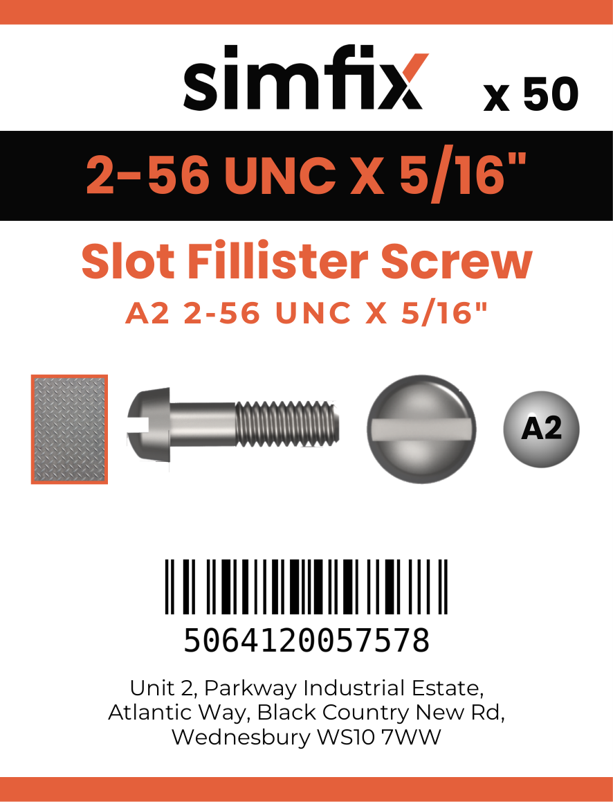 Simfix product label - 85UA2N02008F-T
