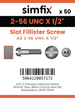 Simfix product label - 85UA2N02013F-T