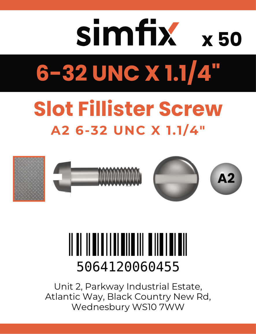Simfix product label - 85UA2N06032F-T