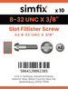 Simfix product label - 85UA2N08010F-D