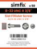 Simfix product label - 85UA2N08010F-T