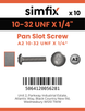 Simfix product label - 85UFA21032006-D