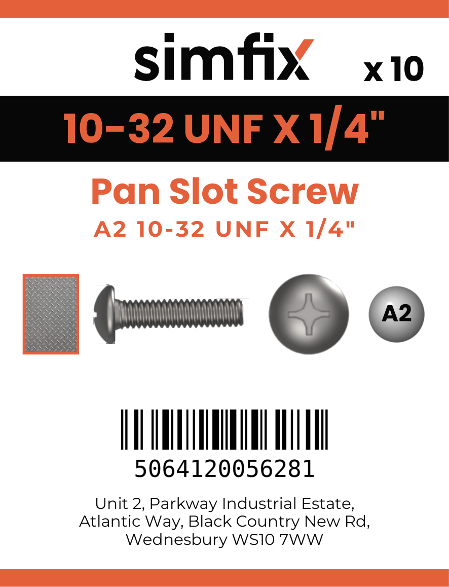 Simfix product label - 85UFA21032006-D
