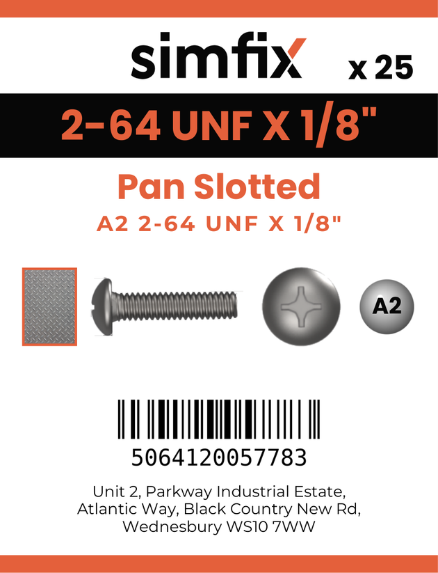 Simfix product label - 85UFA2264003-D