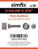 Simfix product label - 85UFA2264005-D