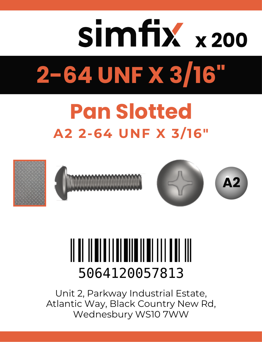 Simfix product label - 85UFA2264005-T