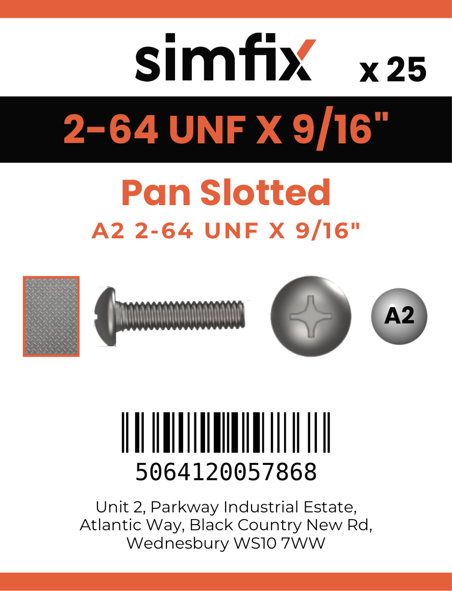 Simfix product label - 85UFA2264014-D