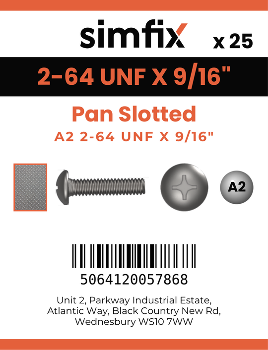 Simfix product label - 85UFA2264014-D