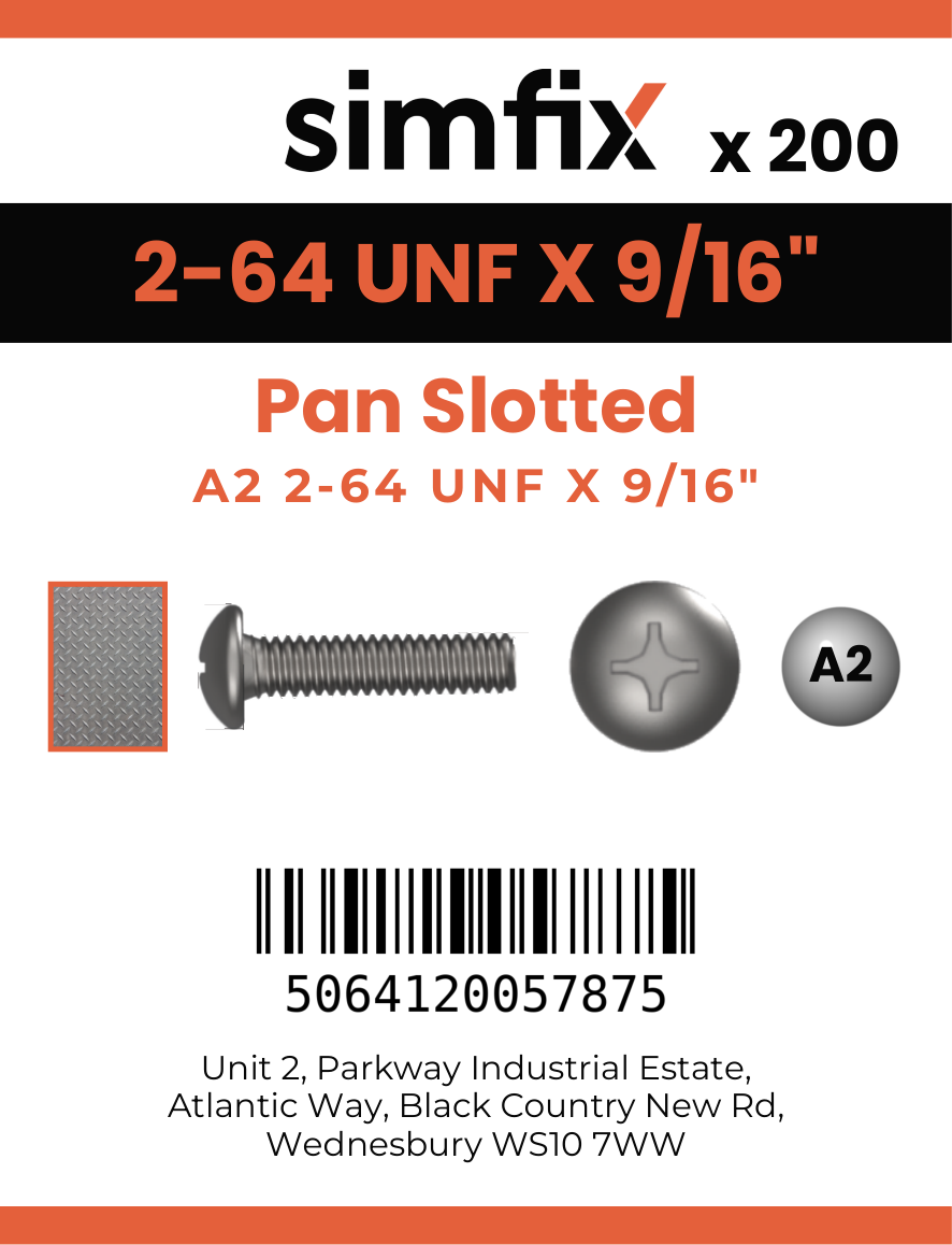 Simfix product label - 85UFA2264014-T
