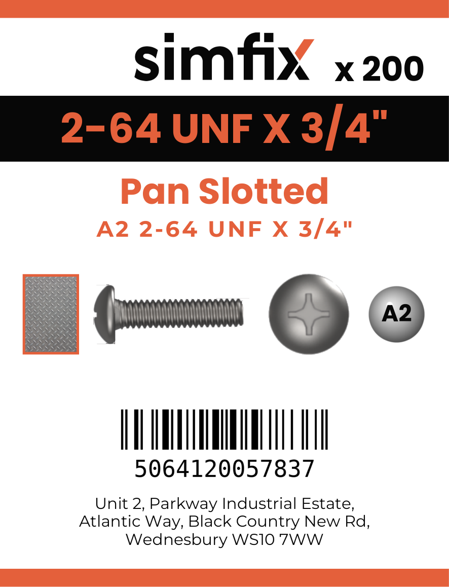 Simfix product label - 85UFA2264019-T