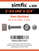 Simfix product label - 85UFA2264019-T