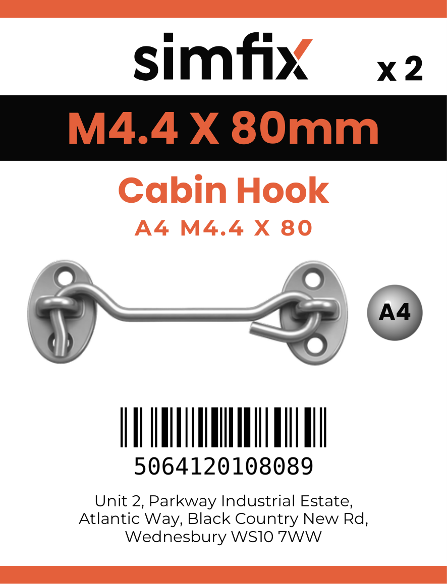 Simfix product label - 8650A44480-D